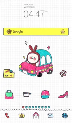 ttutti drive dodol theme android App screenshot 3